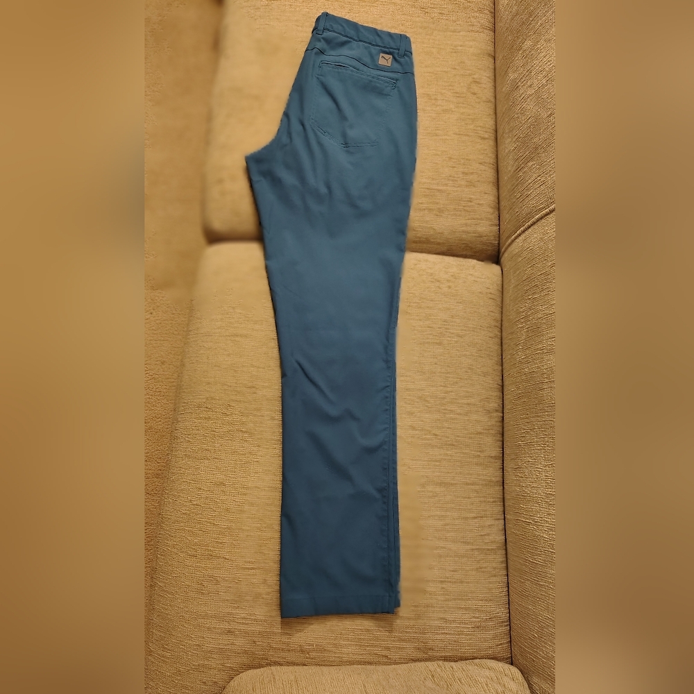 Puma Teal Blue Men's Golf Pants 34x34